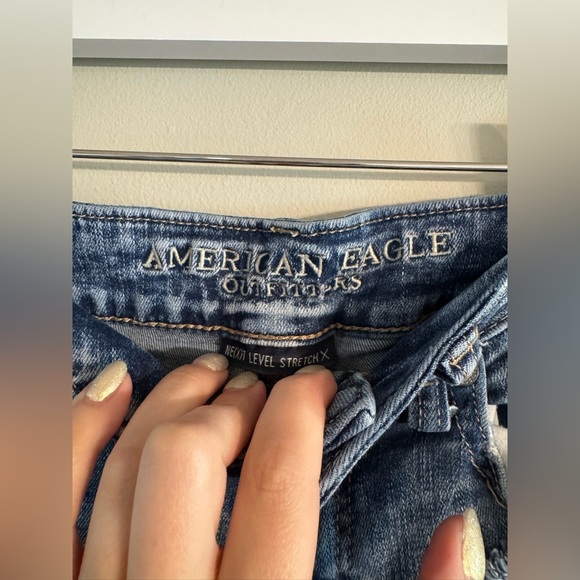 2/$15 American Eagle Next Level Stretch Hi Rise Shortie - Picture 2 of 5